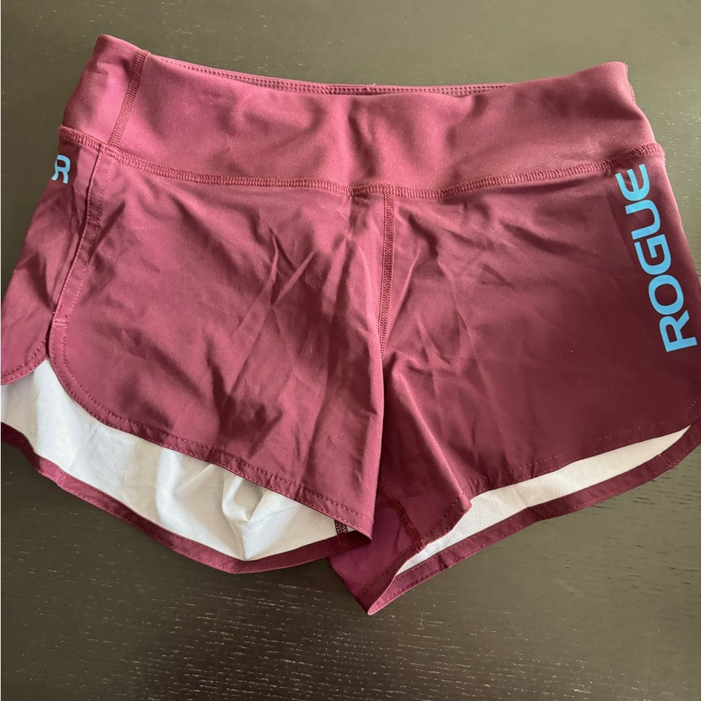 Rogue shorts, maroon. Size small